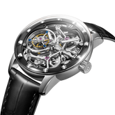 OBLVLO IM SK TB Affordable Mens Skeleton Tourbillon Watches for Sale - Luxury Tourbillon Mechanical Hand Wind Movement Watch